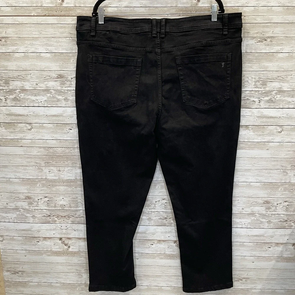 NWT NYC The Perfect Jean Mens 42x28 Jeans Slim Fit Black Stretch NEW
